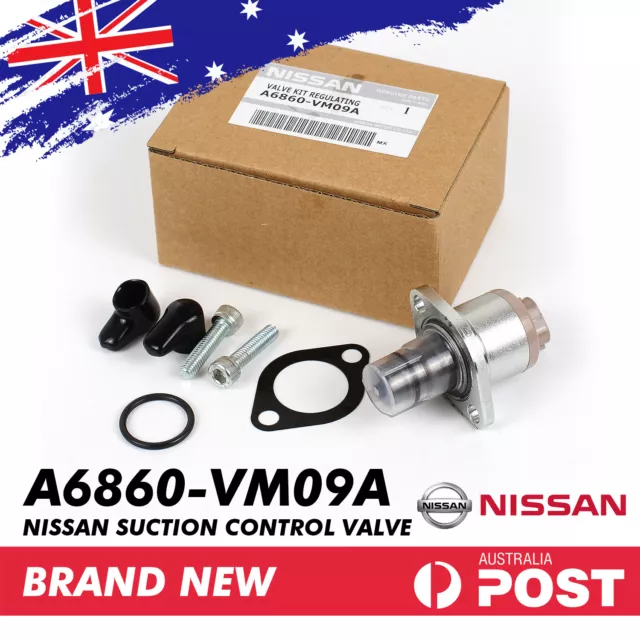 GENUINE Denso Nissan Navara Suction Control Valve For D40 4Cyl 2.5L, A6860-VM09A