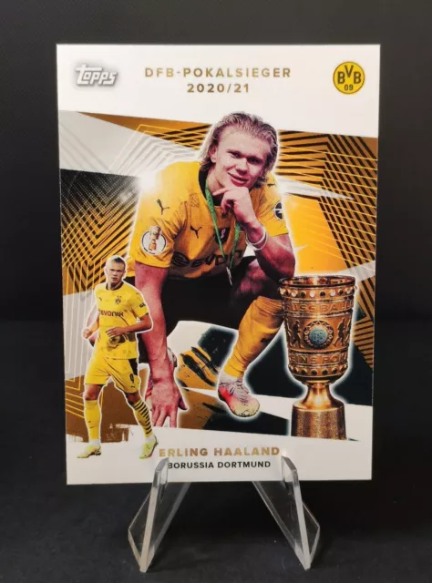 Topps Borussia Dortmund Team Set Erling Haaland Dfb Pokalsieger