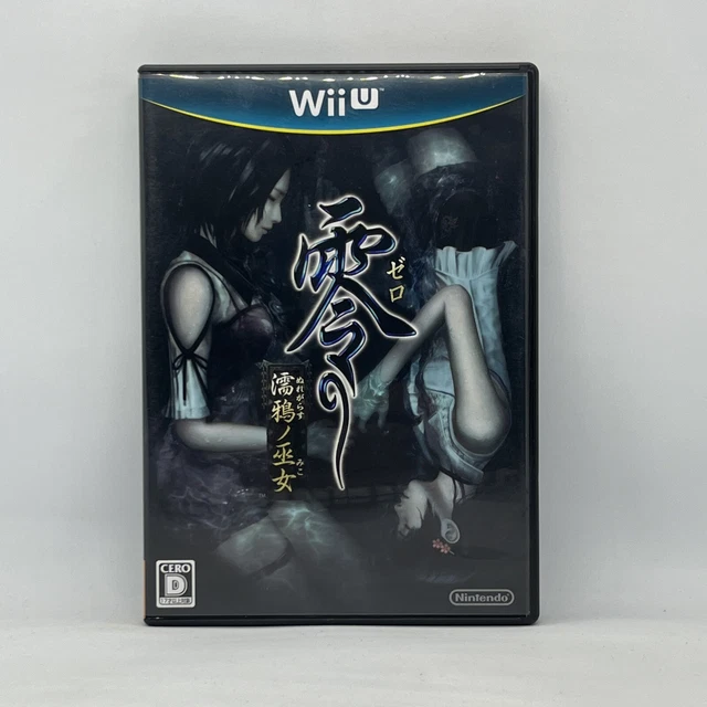 ZERO NUREGARASU NO Miko Fatal Frame Maiden Black Water Horror NTSC