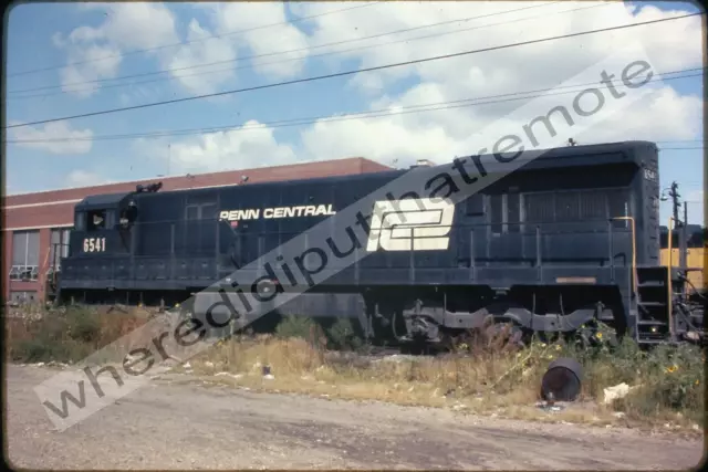 Original Slide Penn Central PC 6541 GE U33C Proviso ILL 9-8-69
