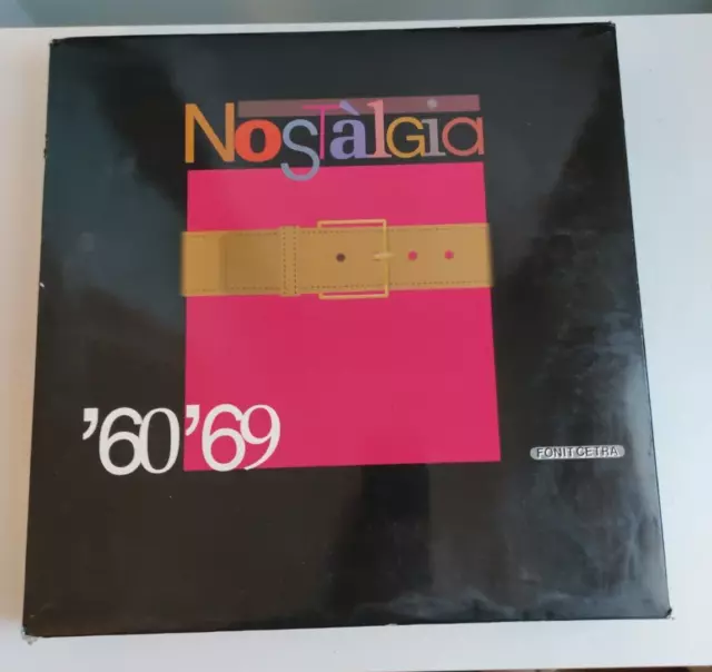 Nostalgia   '60 '69   -  Box-Set  10  Lp   Fonit Cetra  Italia 1989 Mai  Suonato