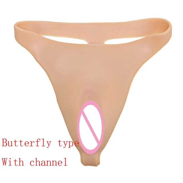 Culotte Silicone Cache-sexe Pour Crossdresser - Gaff Transgenre Cosplay Réaliste