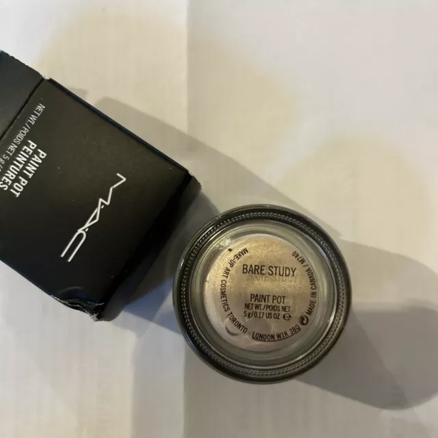 Mac Pro Longwear Paint Pot Peintures BARE STUDY - Full Size 5 g / 0.17 Oz.