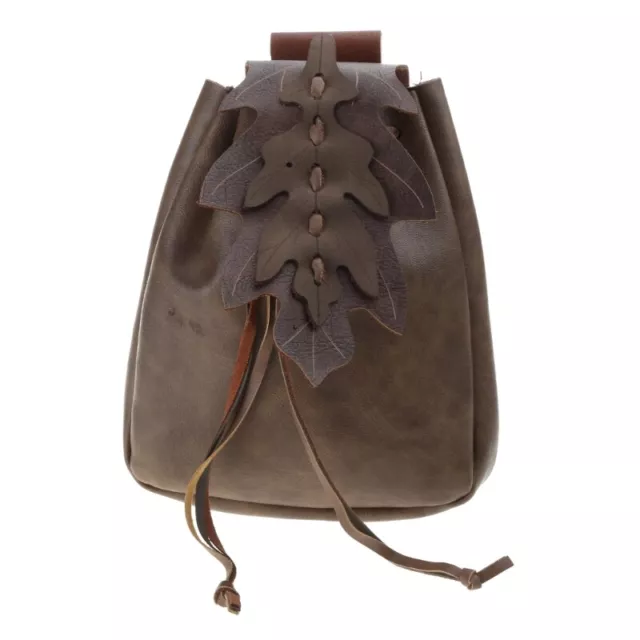 NORDIC EMBOSSED BELT Bag, Retro Medieval PU Leather Side Pack Belt ...