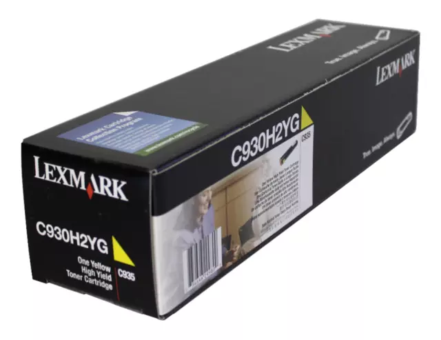 Lexmark C930H2YG Toner gelb yellow für Lexmark C935 Neu in OVP