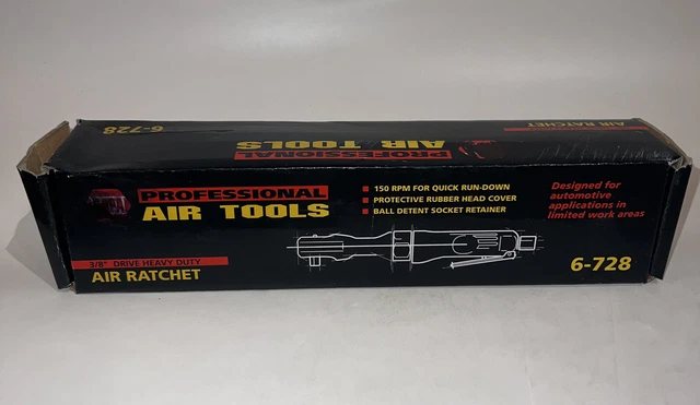 Napa Professional Air Tools 3/8" Drive Heavy Duty Air Ratchet 6-728. New Free Sh
