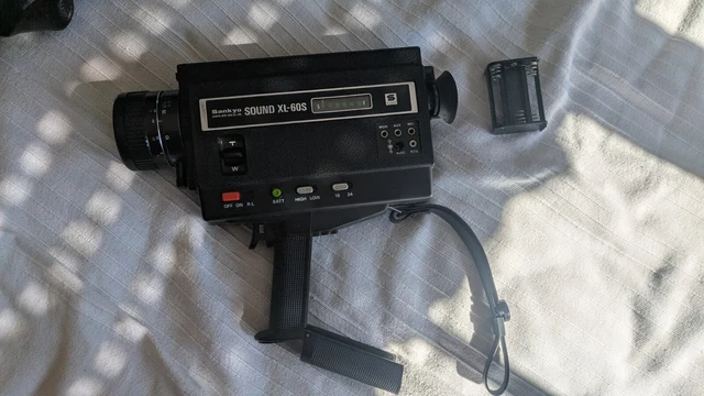 Caméra Super 8 Sankyo Super CM 400 + Colleuse - Pour Pièces / Vintage