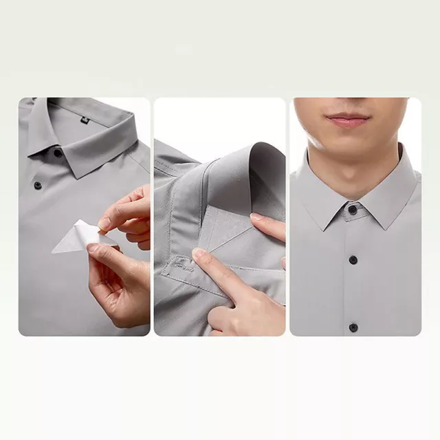 Self Adhesive T Shirt Collar Sticker Patches Collars Invisible Sticker Pads Sp