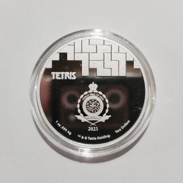 LOT OF 2 - TETRIS St Basil's Cathedral 1 oz Fine Silver $2