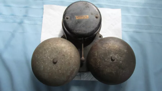 1900's Western Electric Dual Warning Alarm Mine Bell-Nevada Mining