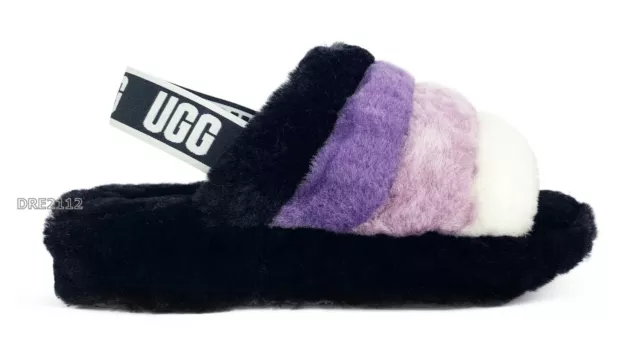Ugg slides black multi 2025