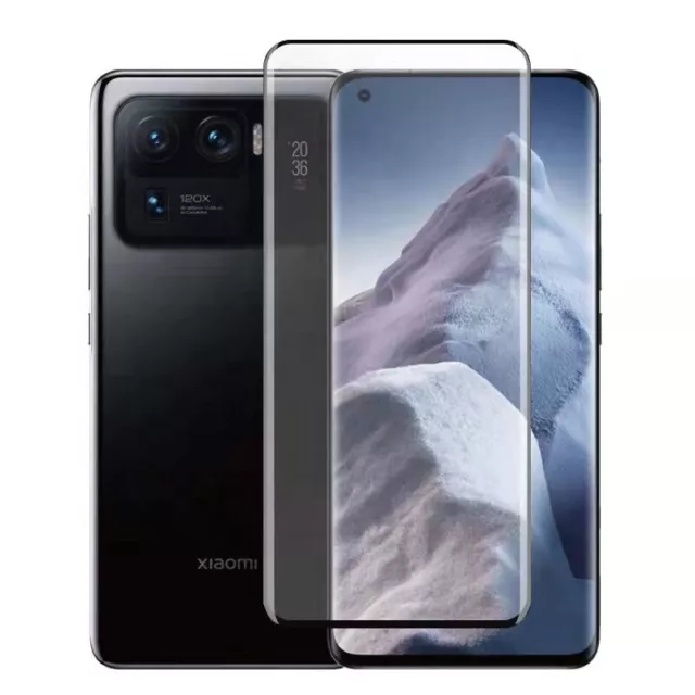 2x Xiaomi Mi 12 /X Pro 3D Panzerfolie 9H Schutzglas Displayschutz Hartglas FULL