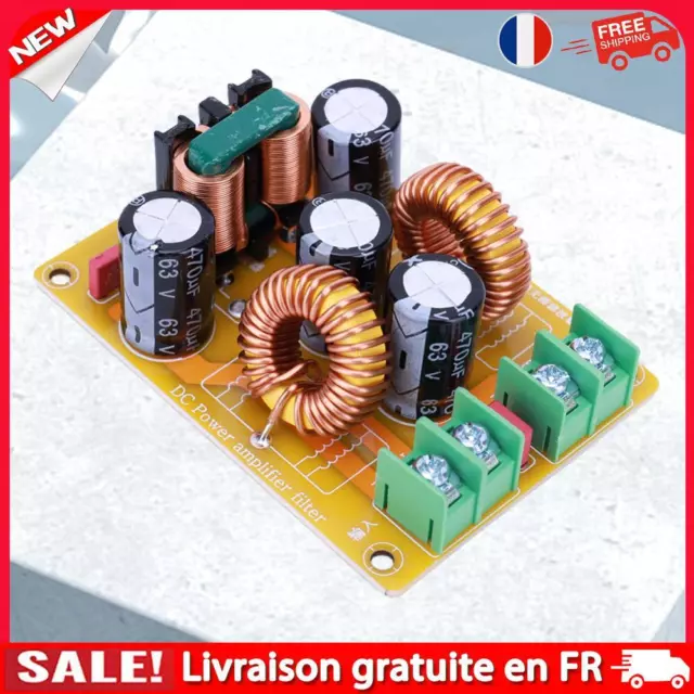 DC LC Low Pass High Frequency Filter 10A 50V Module for Radio Amplifier (10A)