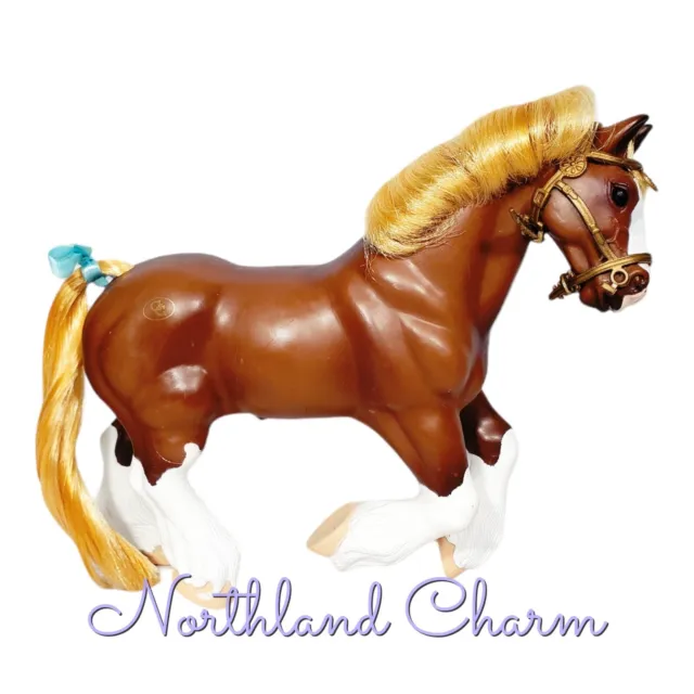 Grand Champion Horses Canal King Clydesdale Vintage Horse Figurine Empire 1998
