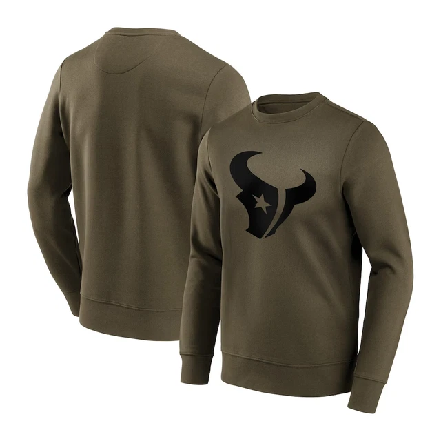 Houston Texans NFL Sweatshirt (Size 2XL) Men's Preferred Logo Top - New