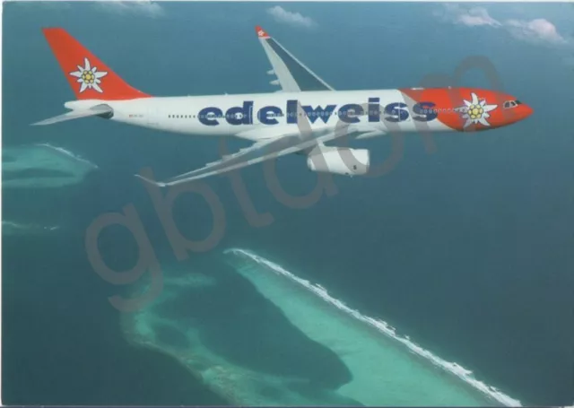 Airbus A330-243 $ edelweiss air * AIRPLANE _ AIRCRAFT _ AVION - réacteur