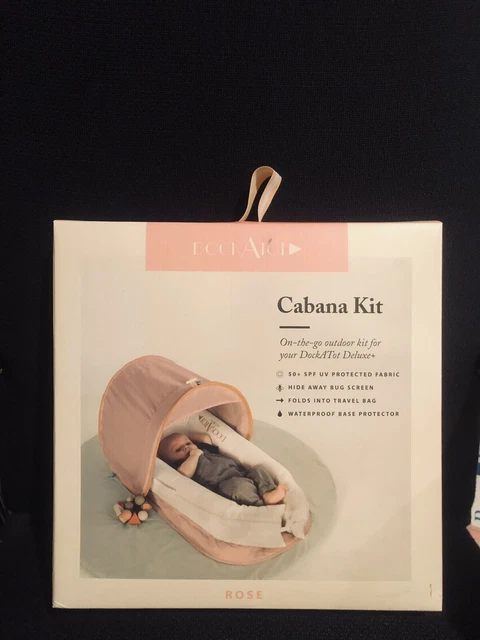 DockATot Cabana Kit for Deluxe+ Dock in Rose 50301 New