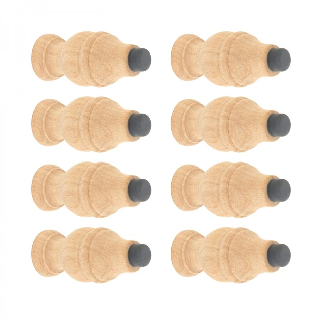 Wood Door Stop Victorian Stopper Bumper Pack of 8 | Renovator's Supply