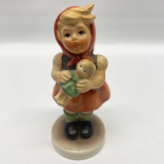 Hummel Goebel 1967 #239/B TMK-8 "Little Girl with Doll" 3 1/4" Signed Figurine