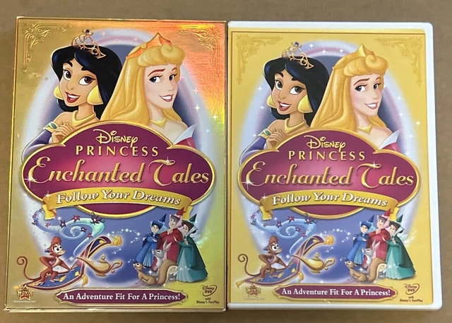 DISNEY PRINCESS ENCHANTED Tales: Follow Your Dreams (DVD, 2009, 2-Disc