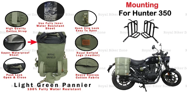 military panniers for royal enfield