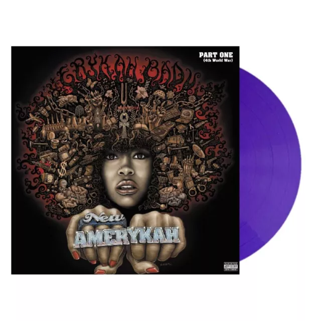 Erykah Badu - New Amerykah Part One  (4th World War) * Purple Vinyl * 2LP