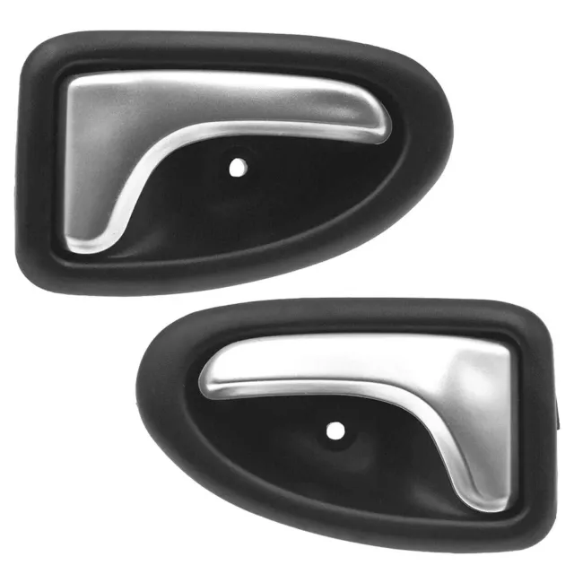 Car Interior Internal Door Handle Chrome Plated for Clio II for Megane 1998-2005