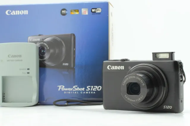 [NEAR MINT in Box] Canon PowerShot S120 12.1MP Compact Digital Camera From JAPAN