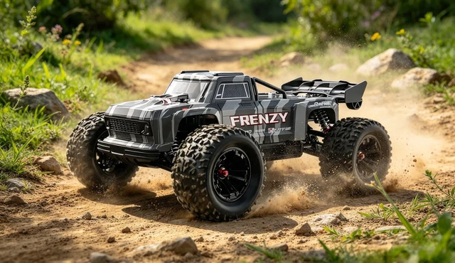 Monster 3 HOSHI N517-A FRENZY 1:12 Brushless Monster Truck 70kmh £224.30 ...