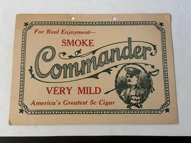 Signs, Tobacciana, Collectibles - PicClick CA