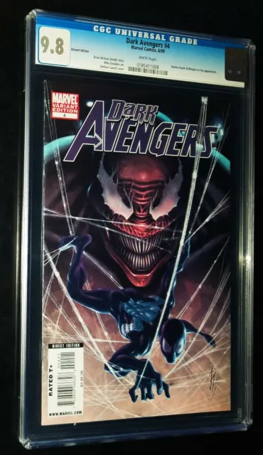 CGC DARK AVENGERS #4 Caselli Variant Cover 2009 Marvel Comics CGC 9.8 NM/MT