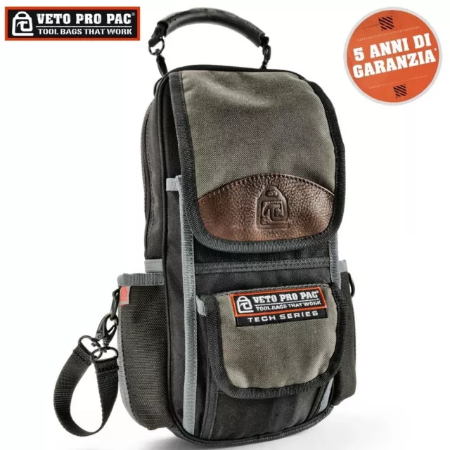 Werkzeugtasche zum Einhängen VETO PRO PAC MB2 - 10 Taschen