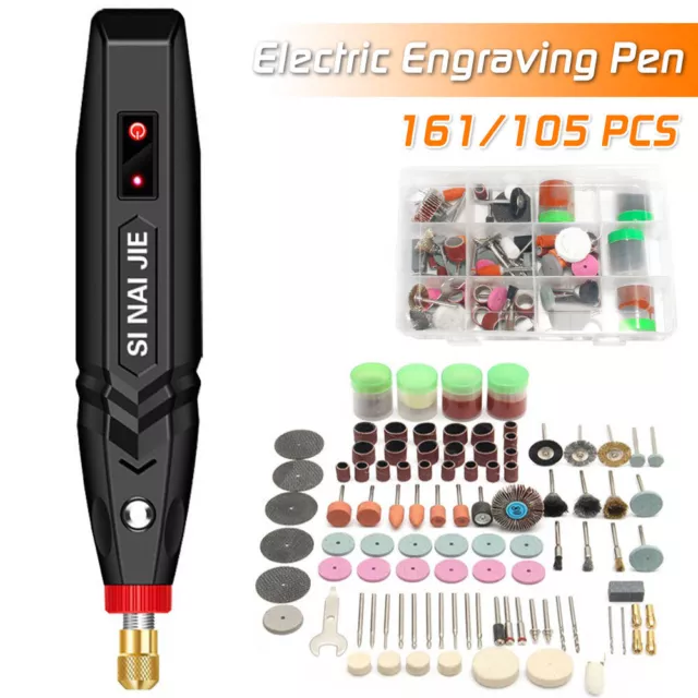 Electric Engraving Pen Cordless Carving Pen Rechargeable Micro Engraver Machines