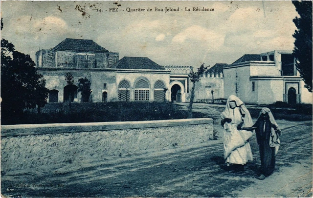 CPA AK MAROC FEZ - Quartier de BOU-Jeloud (87484)