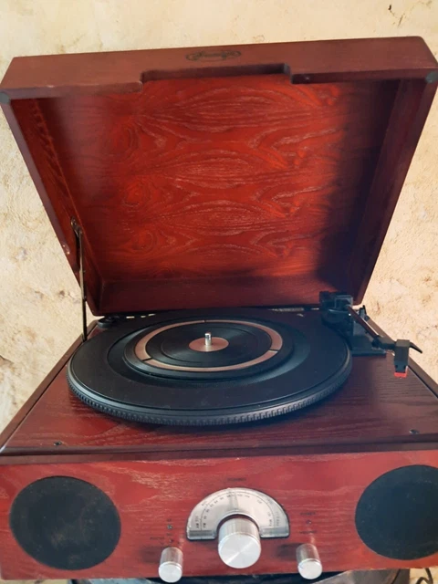 Tourne-Disque Askar All Transistor – Phonographe Portable Espagne 1960's Vintage