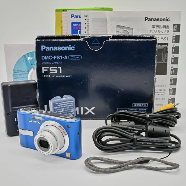 2206 [NEAR MINT] LUMIX DMC GM1S blue 16.0MP Digital Camera G 12