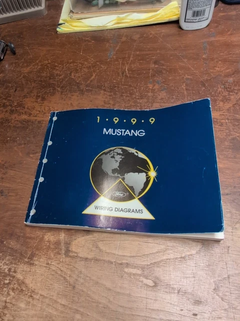 1999 FORD MUSTANG Electrical Wiring Diagram Manual Convertible GT Cobra