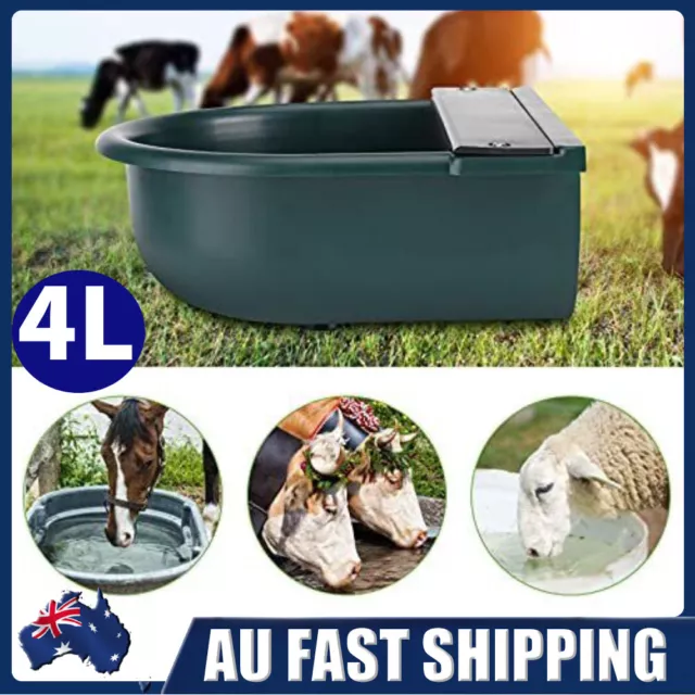 4L Automatic Farm Animal Stock Waterer Bowl Drinking Water for Horse Cow Goat