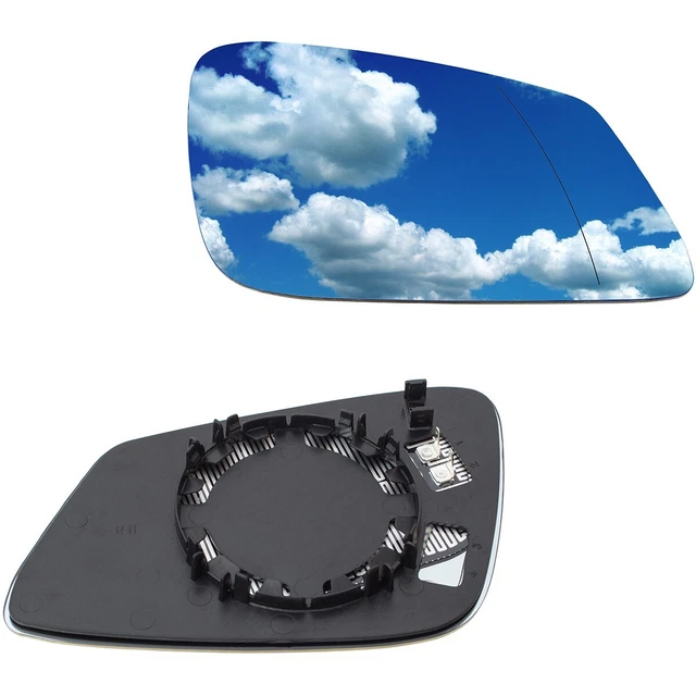 Verre Retroviseur Miroir Droit Bleu Divise Pour Bmw 5 F10 F11 F07 Bmw 7 F01 F02