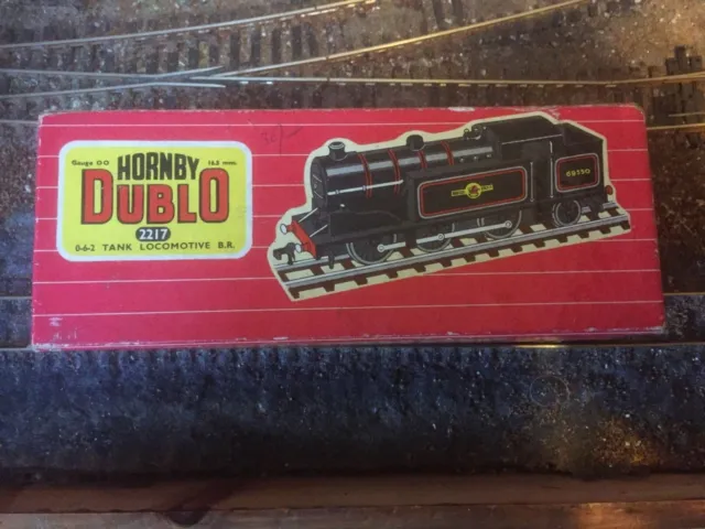 SCARCE HORNBY DUBLO 2217 2RAIL 0-6-2 TANK Excellent Condition in VG/Exc Box