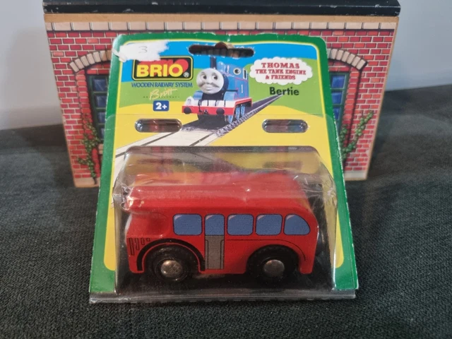 BERTIE 1997 BRIO Thomas The Tank Engine Friends Wooden Train UK