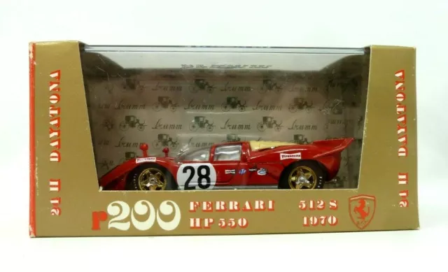 Brumm R200 Ferrari 512S Hp550 1970 24H Daytona 1:43 Scale