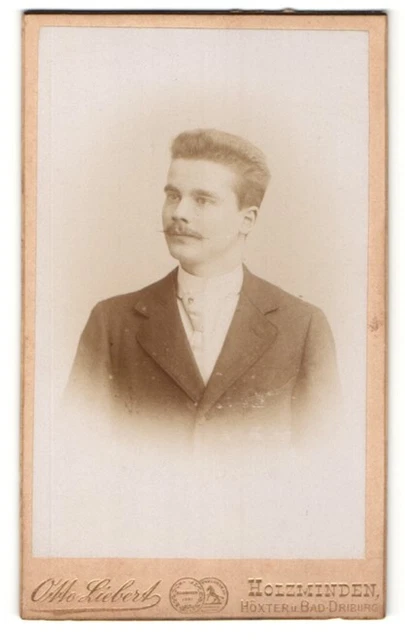 Fotografie Otto Liebert, Holzminden, Höyter, Bad Driburg, Portrait bürgerlicher