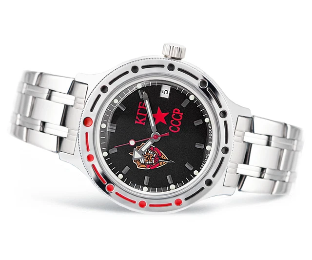 MONTRE DE PLONGÉE AUTOMATIQUE VOSTOK AMPHIBIA SOUS-MARINE vintage