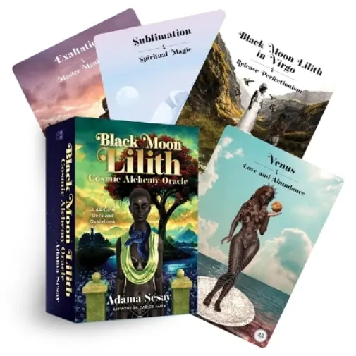 Adama Sesay Black Moon Lilith Cosmic Alchemy Oracle (Cards)