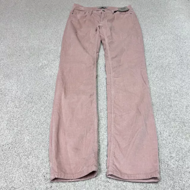 Calvin Klein Jeans Ultimate Skinny Pink Corduroy Pockets Women’s Size 8 NWT