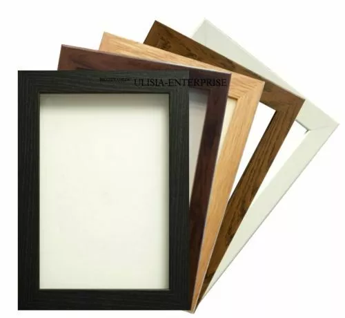 FramesFactory Cornice in legno Solo 10x15 cm - colore naturale - vetro  artificiale