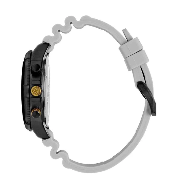 Columbia CSC03-005 da Uomo Picco Controllo Grigio Silicone Cronografo Polso 2