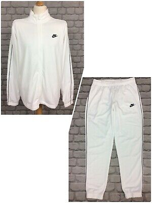 Nike Da Uomo Bianca Sportswear Track Top/Track Pants * venduto separatamente * Pubblicitario