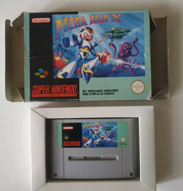 Megaman X  Super Nintendo Snes  En Très Bon État  